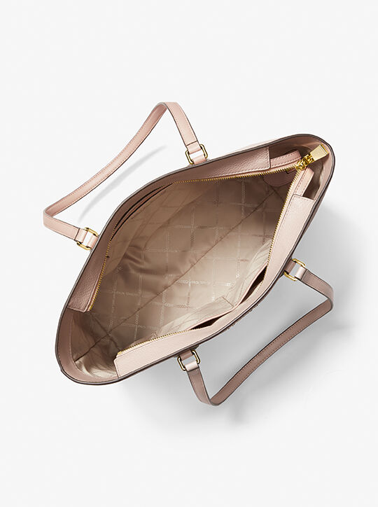 michael kors valerie large pebbled leather tote bag