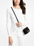 michael kors heather extra small leather crossbody bag