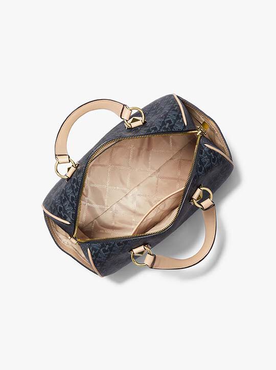 Grayson Medium Empire Signature Logo Satchel michael kors grayson medium empire signature logo satchel