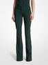 Haylee Stretch Pebble Crepe Flared Trousers michael kors haylee stretch pebble crepe flared trousers