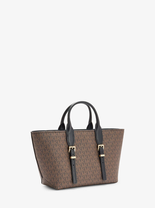 Moore Small Signature Logo Satchel michael kors moore small signature logo satchel