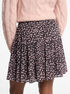 Studded Floral Print Georgette Tiered Skirt michael kors studded floral print georgette tiered skirt