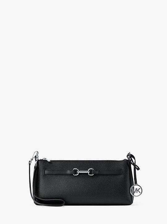 Carson Small Pebbled Leather Convertible Crossbody Bag michael kors carson small pebbled leather convertible crossbody bag