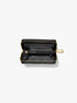 Jet Set Small Pebbled Leather Zip-Around Card Case michael kors jet set small pebbled leather zip around card case