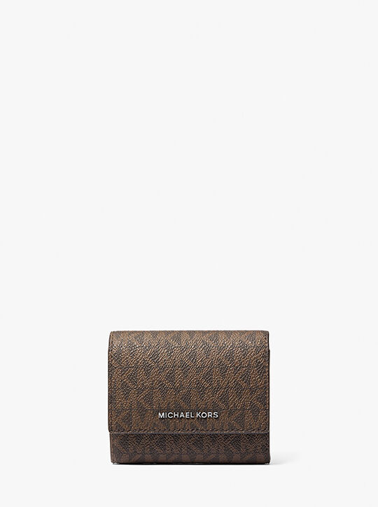 michael kors محفظة هادسون بشعار الماركة