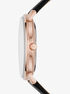 Pyper Rose Gold-Tone and Leather Watch michael kors pyper rose gold tone and leather watch