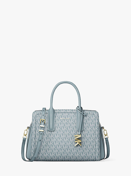 michael kors حقيبة ليلى الصغيرة بشعار الماركة