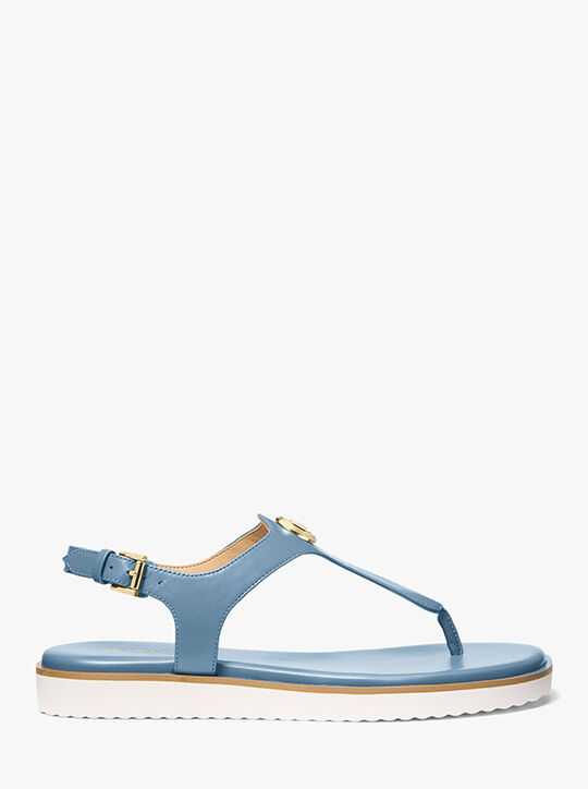 michael kors صندل فال الجلدي ذو الفتحة