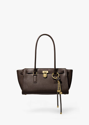 michael kors hamilton moderne small leather satchel