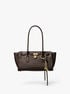 Hamilton Moderne Small Leather Satchel michael kors hamilton moderne small leather satchel