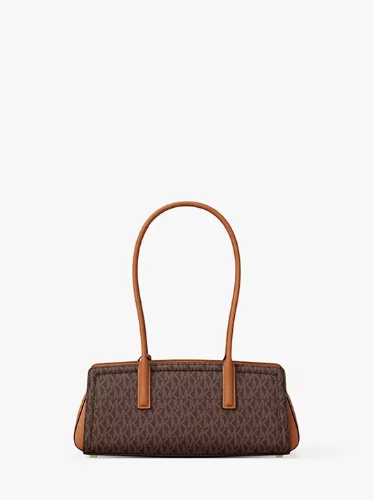 Laila Small Signature Logo Shoulder Bag michael kors laila small signature logo shoulder bag