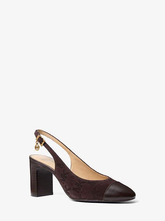 Piper Flex Suede Slingback Pump michael kors piper flex suede slingback pump