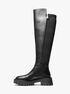 michael kors asher leather knee high boot