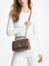 michael kors empire signature logo satchel