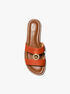 michael kors erin leather sandal