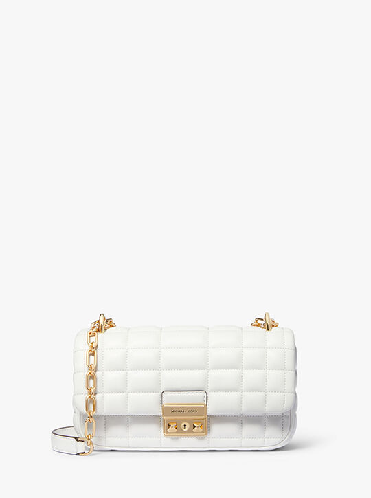 Tribeca Small Quilted Leather Shoulder Bag michael kors tribeca small quilted leather shoulder bag