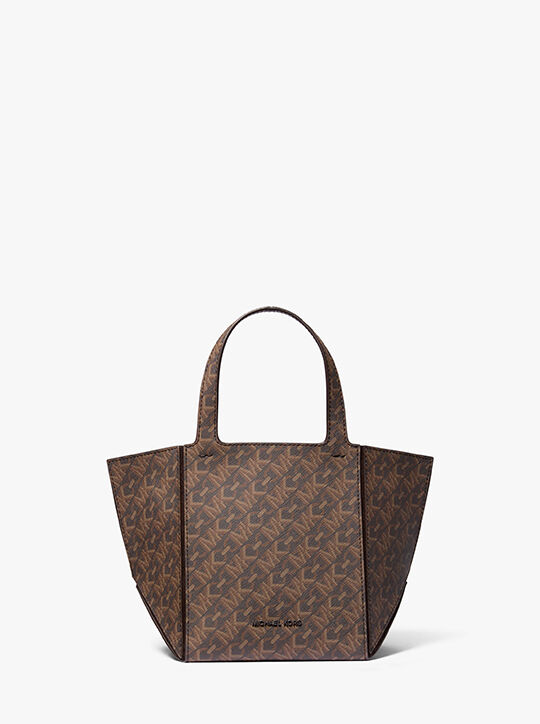 michael kors jordi small empire monogram tote bag