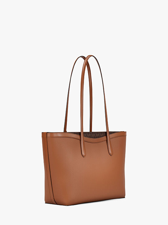 michael kors arden large pebbled leather tote bag