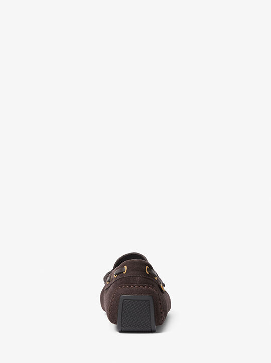 michael kors sayer suede moccasin