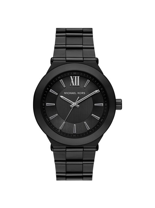 Oversized Billie Black-Tone Watch michael kors oversized billie black tone watch
