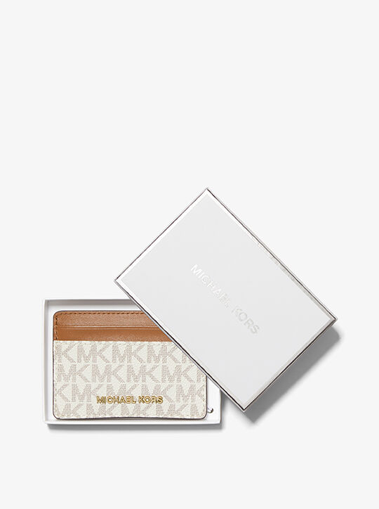 Logo Card Case michael kors logo card case