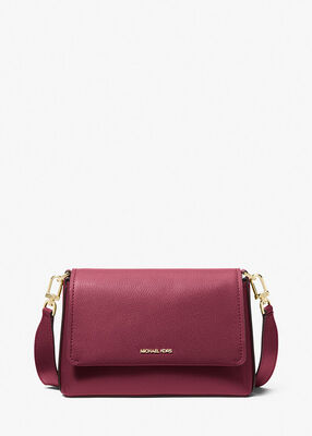 michael kors nessa small leather crossbody bag