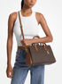 Laila Medium Signature Logo Satchel michael kors laila medium signature logo satchel
