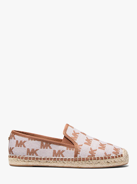 Hastings Logo Jacquard Slip-On Espadrille michael kors hastings logo jacquard slip on espadrille