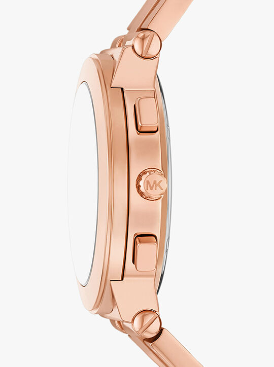 Billie Rose Gold-Tone Stainless Steel Watch michael kors billie rose gold tone stainless steel watch