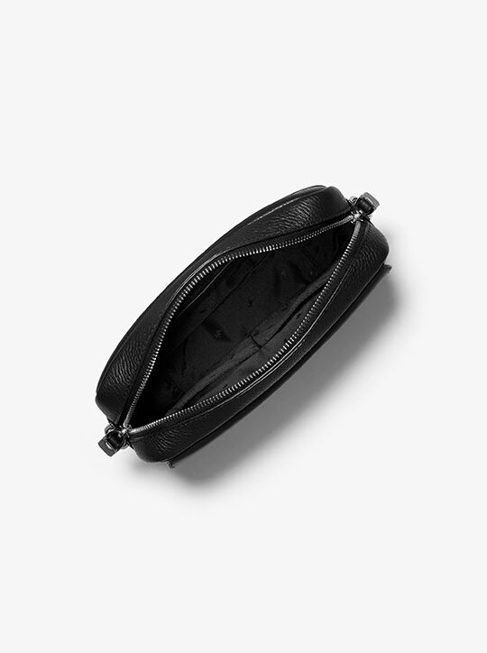 Hudson Pebbled Leather Crossbody Bag michael kors hudson pebbled leather crossbody bag