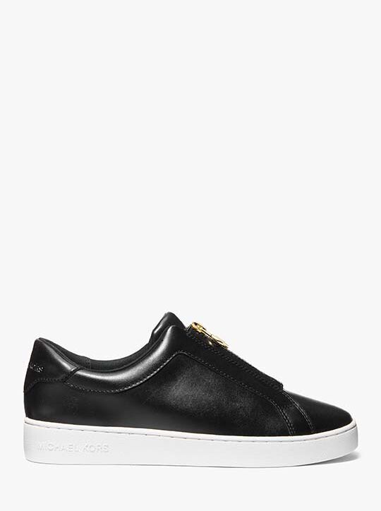 michael kors keaton zip up sneaker