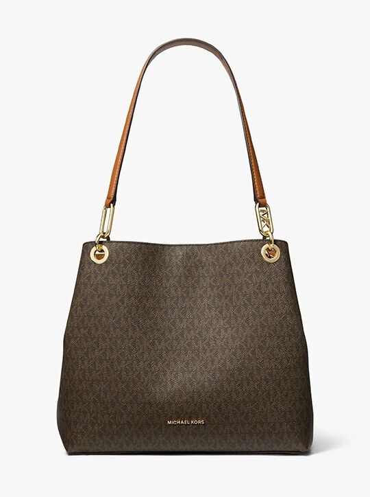 michael kors حقيبة تسوق كبيرة بشعار كينسينغتون المميز