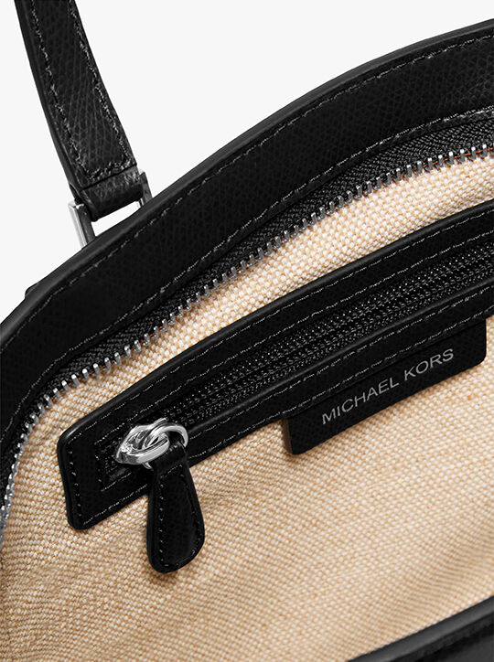 حقيبة تارين الجلدية الصغيرة القابلة للتحويل michael kors حقيبة تارين الجلدية الصغيرة القابلة للتحويل