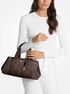 Romee Small Suede Satchel michael kors romee small suede satchel