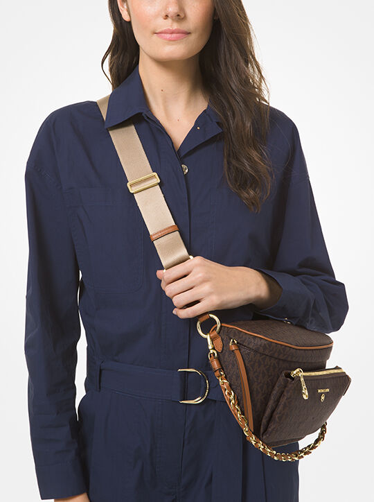 Slater Medium Logo Sling Pack michael kors slater medium logo sling pack