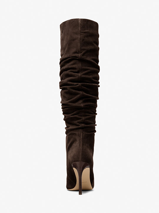 Dawn Leather Boot michael kors dawn leather boot