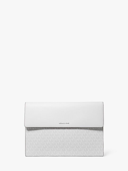 michael kors jet set signature logo laptop case
