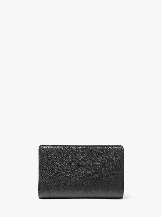 Medium Pebbled Leather Wallet michael kors medium pebbled leather wallet
