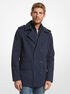 Cotton Blend Twill Peacoat michael kors cotton blend twill peacoat