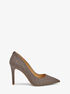 Logo Embossed Pumps michael kors logo embossed pumps