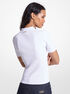 Ribbed Stretch Knit Polo Shirt michael kors ribbed stretch knit polo shirt