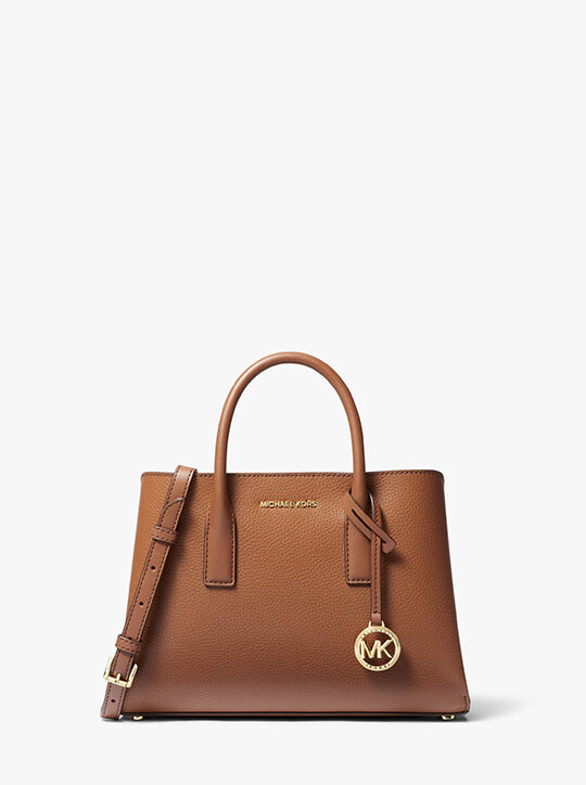 Ruthie Small Pebbled Leather Satchel michael kors ruthie small pebbled leather satchel