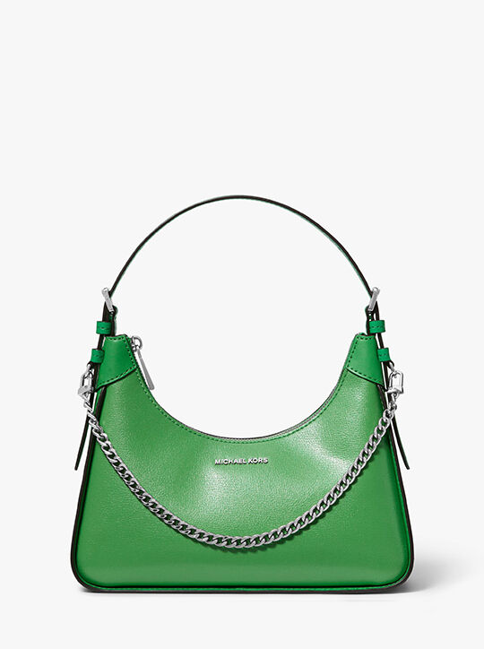 Wilma Medium Leather Shoulder Bag michael kors wilma medium leather shoulder bag