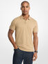 michael kors signature logo cotton jersey polo shirt