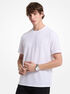 Cotton Blend Piqué T-Shirt michael kors cotton blend piqu t shirt