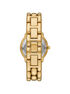 michael kors mini phoebe gold tone watch