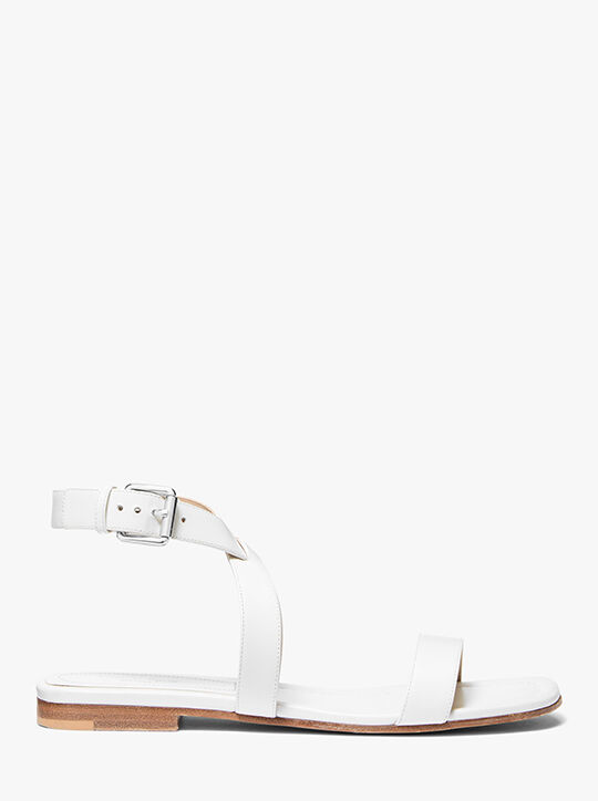 michael kors bridgette leather sandal