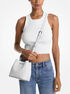 michael kors pratt small signature logo shoulder bag