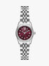 Lexington Pavé Silver-Tone Watch michael kors lexington pav silver tone watch