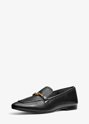 michael kors bryant leather loafer